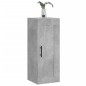 vidaXL Armario de pared madera ingeniería gris hormigón 34,5x34x90 cm vidaXL Armario de pared madera ingeniería gris hormigón 34,5x34x90 cm