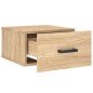 vidaXL Mesitas de noche de pared 2 uds color roble Sonoma 35x35x20 cm vidaXL Mesitas de noche de pared 2 uds color roble Sonoma 35x35x20 cm
