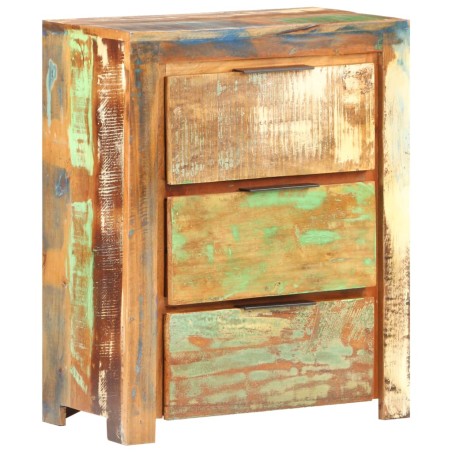 vidaXL Aparador de madera maciza reciclada 59x33x75 cm