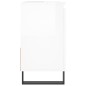 vidaXL Armario de baño madera contrachapada blanco brillo 65x33x60 cm vidaXL Armario de baño madera contrachapada blanco brillo 65x33x60 cm