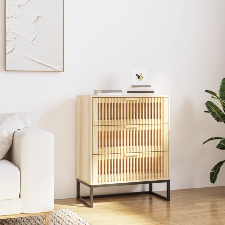 vidaXL Aparador de madera contrachapada 60x30x75 cm