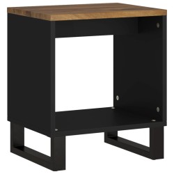 vidaXL Mesa de centro madera maciza mango y contrachapada 40x31x46 cm