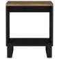 vidaXL Mesa de centro madera maciza mango y contrachapada 40x31x46 cm vidaXL Mesa de centro madera maciza mango y contrachapada 40x31x46 cm
