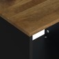 vidaXL Mesa de centro madera maciza mango y contrachapada 40x31x46 cm vidaXL Mesa de centro madera maciza mango y contrachapada 40x31x46 cm