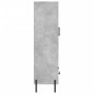 vidaXL Aparador alto madera de ingeniería gris hormigón 69,5x31x115 cm vidaXL Aparador alto madera de ingeniería gris hormigón 69,5x31x115 cm