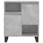 vidaXL Aparador de madera contrachapada gris hormigón 60x35x70 cm vidaXL Aparador de madera contrachapada gris hormigón 60x35x70 cm