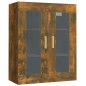 vidaXL Armario colgante de pared roble ahumado 69,5x34x90 cm vidaXL Armario colgante de pared roble ahumado 69,5x34x90 cm