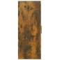 vidaXL Armario colgante de pared roble ahumado 69,5x34x90 cm vidaXL Armario colgante de pared roble ahumado 69,5x34x90 cm