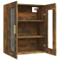 vidaXL Armario colgante de pared roble ahumado 69,5x34x90 cm vidaXL Armario colgante de pared roble ahumado 69,5x34x90 cm