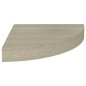 vidaXL Estante flotante de esquina 4 uds MDF roble 25x25x3,8 cm vidaXL Estante flotante de esquina 4 uds MDF roble 25x25x3,8 cm