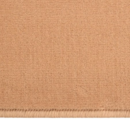 vidaXL Alfombra de pasillo BCF beige 100x250 cm