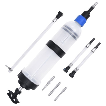 vidaXL Jeringa de control de líquidos 1,5 L