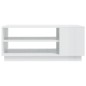vidaXL Mesa de centro madera de ingeniería blanco brillo 102x55x43 cm vidaXL Mesa de centro madera de ingeniería blanco brillo 102x55x43 cm