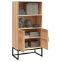 vidaXL Aparador alto madera contrachapada 60x35x125 cm vidaXL Aparador alto madera contrachapada 60x35x125 cm