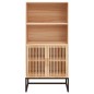vidaXL Aparador alto madera contrachapada 60x35x125 cm vidaXL Aparador alto madera contrachapada 60x35x125 cm