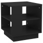 vidaXL Mesa de centro de madera de ingeniería negra 40x40x43 cm vidaXL Mesa de centro de madera de ingeniería negra 40x40x43 cm