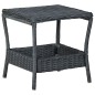 vidaXL Set muebles jardín 3 pzas ratán sintético gris oscuro y cojines vidaXL Set muebles jardín 3 pzas ratán sintético gris oscuro y cojines