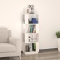 vidaXL Estantería/divisor de espacios madera pino blanco 51x25x132 cm vidaXL Estantería/divisor de espacios madera pino blanco 51x25x132 cm