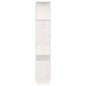 vidaXL Estantería/divisor de espacios madera pino blanco 51x25x132 cm vidaXL Estantería/divisor de espacios madera pino blanco 51x25x132 cm