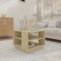 vidaXL Mesa de centro madera de ingeniería roble Sonoma 55x55x43 cm vidaXL Mesa de centro madera de ingeniería roble Sonoma 55x55x43 cm