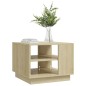 vidaXL Mesa de centro madera de ingeniería roble Sonoma 55x55x43 cm vidaXL Mesa de centro madera de ingeniería roble Sonoma 55x55x43 cm