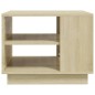vidaXL Mesa de centro madera de ingeniería roble Sonoma 55x55x43 cm vidaXL Mesa de centro madera de ingeniería roble Sonoma 55x55x43 cm