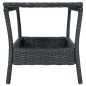 vidaXL Set muebles jardín 3 pzas ratán sintético gris oscuro y cojines vidaXL Set muebles jardín 3 pzas ratán sintético gris oscuro y cojines