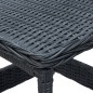 vidaXL Set muebles jardín 3 pzas ratán sintético gris oscuro y cojines vidaXL Set muebles jardín 3 pzas ratán sintético gris oscuro y cojines