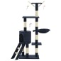 vidaXL Rascador para gatos con poste de sisal 138 cm azul oscuro vidaXL Rascador para gatos con poste de sisal 138 cm azul oscuro