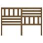 vidaXL Cabecero de cama madera maciza de pino marrón miel 146x4x100 cm
