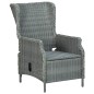 vidaXL Set muebles jardín 3 pzas ratán sintético gris claro y cojines vidaXL Set muebles jardín 3 pzas ratán sintético gris claro y cojines