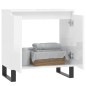 vidaXL Armario de baño madera de ingeniería blanco brillo 58x33x60 cm vidaXL Armario de baño madera de ingeniería blanco brillo 58x33x60 cm