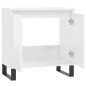 vidaXL Armario de baño madera de ingeniería blanco brillo 58x33x60 cm vidaXL Armario de baño madera de ingeniería blanco brillo 58x33x60 cm