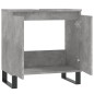 vidaXL Armario de baño madera de ingeniería gris hormigón 58x33x60 cm