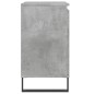 vidaXL Armario de baño madera de ingeniería gris hormigón 58x33x60 cm