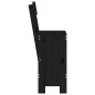 vidaXL Taburetes de cocina 2 uds madera de pino negro 40x48,5x115,5 cm vidaXL Taburetes de cocina 2 uds madera de pino negro 40x48,5x115,5 cm