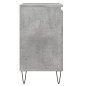 vidaXL Armario de baño madera de ingeniería gris hormigón 58x33x60 cm
