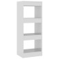 vidaXL Estantería/divisor madera ingeniería blanco brillo 40x30x103 cm vidaXL Estantería/divisor madera ingeniería blanco brillo 40x30x103 cm