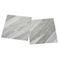 vidaXL Lamas para suelo autoadhesivas 55 uds PVC 5,11 m² gris rayas