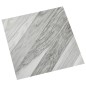 vidaXL Lamas para suelo autoadhesivas 55 uds PVC 5,11 m² gris rayas