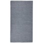 vidaXL Alfombra de exterior de tejido plano azul 80x150 cm