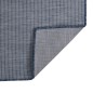 vidaXL Alfombra de exterior de tejido plano azul 80x150 cm