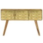 vidaXL Aparador de madera maciza de mango 120x30x80 cm