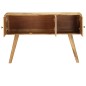 vidaXL Aparador de madera maciza de mango 120x30x80 cm