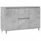 vidaXL Aparador de madera de ingeniería gris hormigón 104x35x70 cm vidaXL Aparador de madera de ingeniería gris hormigón 104x35x70 cm