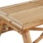 vidaXL Mesa de pícnic de bambú 115x115x81 cm vidaXL Mesa de pícnic de bambú 115x115x81 cm