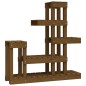 vidaXL Soporte plantas madera maciza pino marrón miel 92x25x97 cm vidaXL Soporte plantas madera maciza pino marrón miel 92x25x97 cm