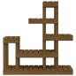 vidaXL Soporte plantas madera maciza pino marrón miel 92x25x97 cm vidaXL Soporte plantas madera maciza pino marrón miel 92x25x97 cm