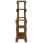 vidaXL Soporte plantas madera maciza pino marrón miel 92x25x97 cm vidaXL Soporte plantas madera maciza pino marrón miel 92x25x97 cm