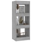 vidaXL Estantería/divisor madera ingeniería gris Sonoma 40x30x103 cm vidaXL Estantería/divisor madera ingeniería gris Sonoma 40x30x103 cm